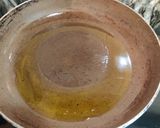 A picture of step 4 of Palak Paneer (no onion, no garlic)..