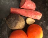 A picture of step 1 of Tomato Soup.