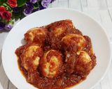 Foto langkah ke 8 dari resep Sambal Telur Rebus Malaysia.