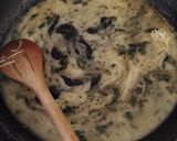 Tejszínes, sajtos, bazsalikomos penne. #gluténmentes #tejmentes recept fázis 3 fotója