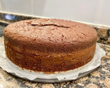 Foto del paso 7 de la receta: Pastel de Navidad con nata, chocolate y cerezas confitadas “sin gluten”