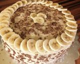 Banános-nutellás torta muffin tésztából recept fázis 8 fotója