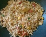 Foto langkah ke 3 dari resep Nasi goreng terasi.