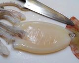A picture of step 2 of Festival-Style Grilled Squid.