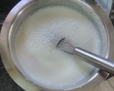 A picture of step 1 of Khoya lassi.
