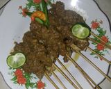 Foto langkah ke 3 dari resep Sate Ayam teflon bumbu kacang.