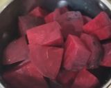 A picture of step 1 of Beetroot juice.