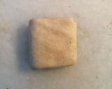A picture of step 7 of TRIANGLE+SQUARE PARATHA😊😊.