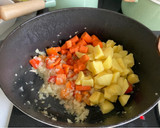 Foto del paso 3 de la receta: Pollo a la jardinera