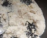A picture of step 1 of Malai halwa.