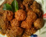 Foto langkah ke 5 dari resep Kalio bakso ikan patin.