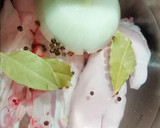Foto del paso 1 de la receta: Andares de cerdo relleno de setas y langostinos
