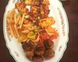 A picture of step 8 of Grilled Paneer and Mushrooms.