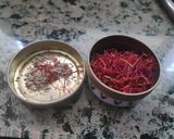 A picture of step 7 of Kesar Angoori Rasgulla.