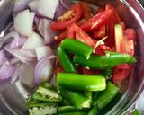 A picture of step 3 of Keema Pulao.