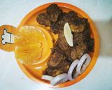 A picture of step 6 of Mutton Behari boti.