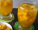 Foto langkah ke 3 dari resep Es Mangga Selasih #bandung_recookadam'smommy.