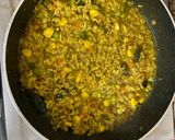 A picture of step 5 of Masala Oats.