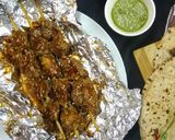 A picture of step 8 of Saucy Mutton boti.