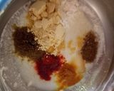 A picture of step 1 of Paneer Tikka Masala.
