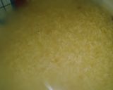 A picture of step 1 of Aloo ki tahiri.