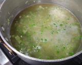 Foto del paso 9 de la receta: Crema de guisantes con jamón crocante y huevo