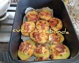 Foto del passaggio 2 della ricetta Patate Provola e Crudo di Norcia in Friggitrice ad Aria