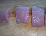 Foto del paso 1 de la receta: Pechuga de pavo a la mostaza