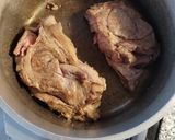 Foto del paso 1 de la receta: Roast beef con salsa de berenjenas en vino tinto 😋