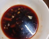 A picture of step 4 of Char Siu Noodle Bowl (Bún trộn xá xíu).