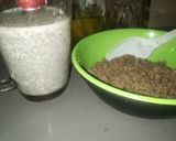 A picture of step 5 of Homemade millet couscous😍 (dambu, daakkere, burkina,).