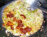 A picture of step 2 of Pav Bhaji Fondue.