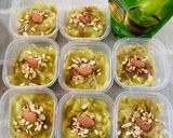 Foto langkah ke 6 dari resep Klappertaart Creamy Matcha.