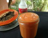 Foto del paso 4 de la receta: Licuado de papaya y coco 🍹