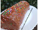 Foto del paso 7 de la receta: Arrollado de vainilla con Dulce de Leche y Ramitas de Chocolate 🍫