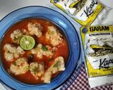 Foto langkah ke 7 dari resep Pentol Ayam Kriwil Saus Misdasem.