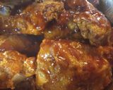A picture of step 3 of Pomegranate Chicken.