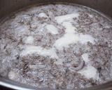 Hình bước làm 1 của món Bánh canh CUA đồng - bột xắt
