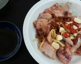 Foto langkah ke 2 dari resep Steam chiken oyster sauce.