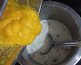 A picture of step 3 of Mango rabri ice cream.