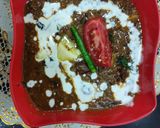 A picture of step 4 of Dal makhanI.