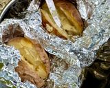A picture of step 5 of Jacket Potatoes with Cheese Filling.