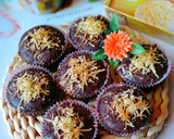 Foto langkah ke 7 dari resep Muffin Ketan Hitam Keju.