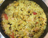 Foto del paso 3 de la receta: Arroz con mariscos.