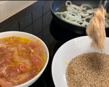 Foto del paso 4 de la receta: Tiras de pollo con sésamo y naranja