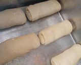 A picture of step 18 of Chicken cheese dinner rolls.