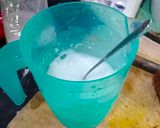 Gambar langkah 6 resipi Cecemek Pulut Hitam.