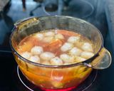 Hình bước làm 4 của món Canh Chua Chả Cá Thác Lác