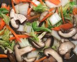 A picture of step 5 of Stir-Fried Napa Cabbage (Wongbok).