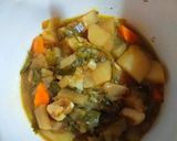 Foto del paso 9 de la receta Sopa crema de verduras y hortalizas al curry amarillo hindú